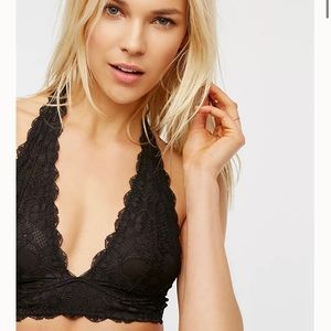 Free People Galloon Lace Halter Bralette